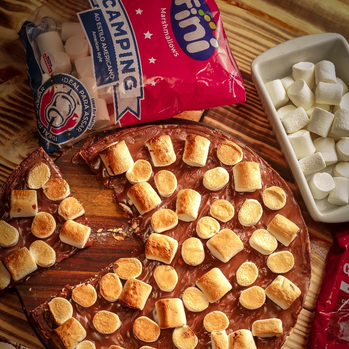 Marshmallow e Chocolate · Pizzaria Tre Amici em Valinhos